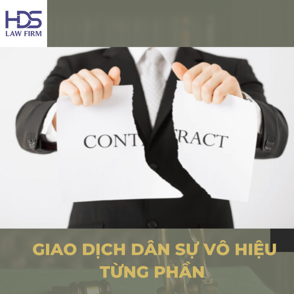 giao dịch dân sự vô hiệu từng phần