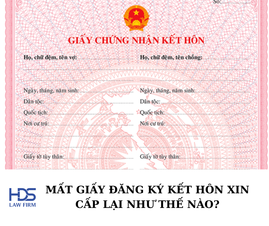 Mất giấy đăng ký kết hôn xin cấp lại như thế nào?