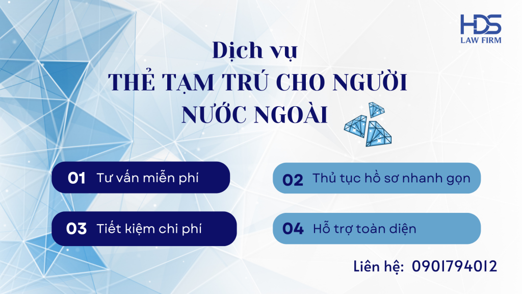 Thẻ tạm trú cho người nước ngoài