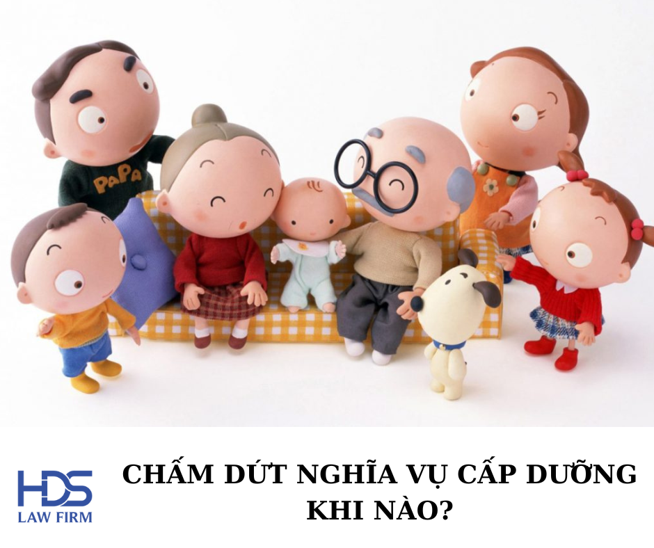 Chấm dứt nghĩa vụ cấp dưỡng khi nào?