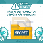 Hành vi xâm phạm quyền với bí mật kinh doanh