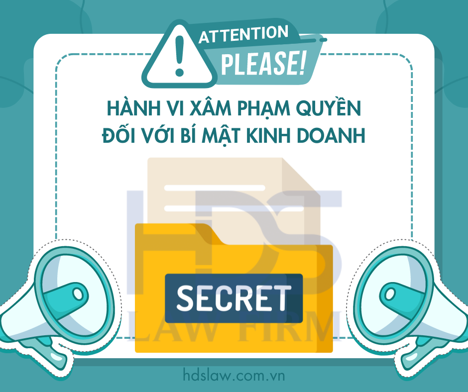 Hành vi xâm phạm quyền với bí mật kinh doanh