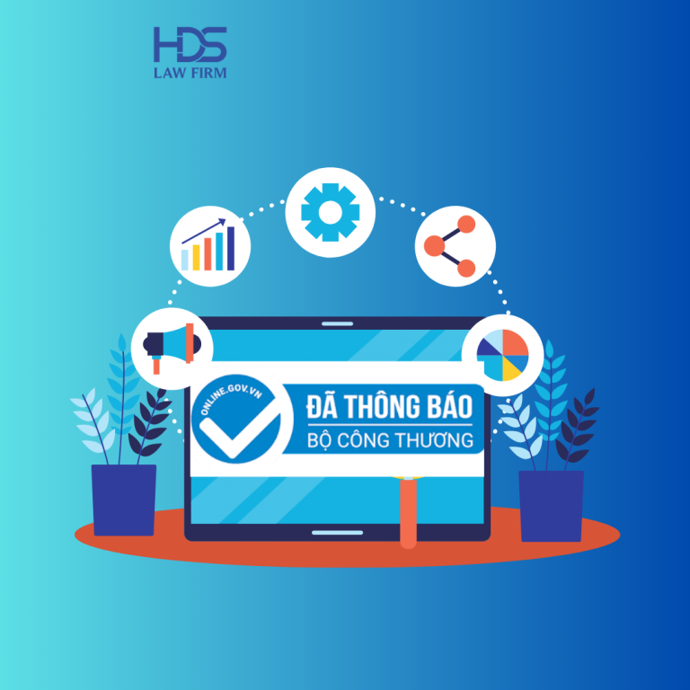 Thông báo web với Bộ Công Thương