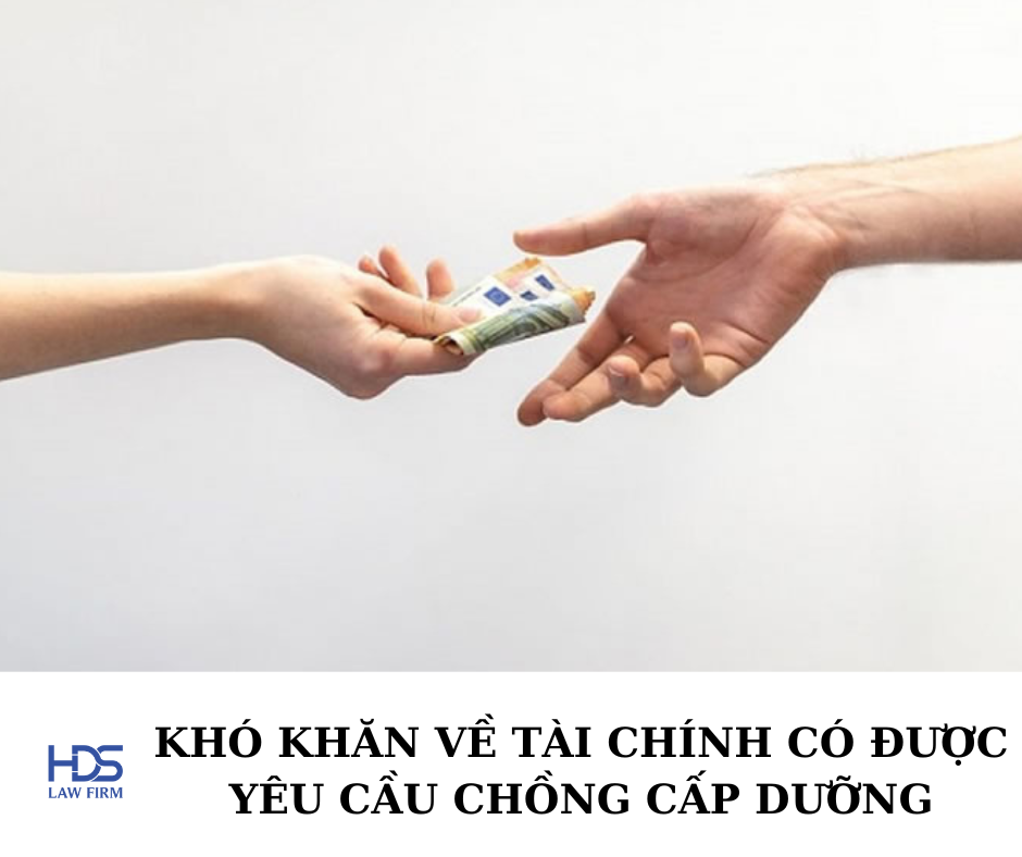 Khó khăn về tài chính có được yêu cầu chồng cấp dưỡng?