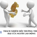 Trách nhiệm bồi thường thiệt hại của người lao động