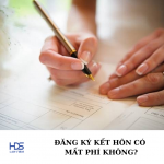 Đăng ký kết hôn có mất phí không?