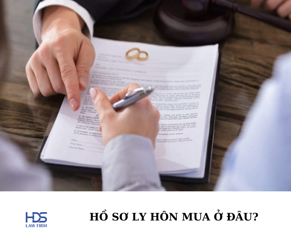 Hồ sơ ly hôn mua ở đâu?