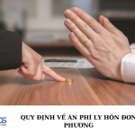 Quy định về án phí ly hôn đơn phương