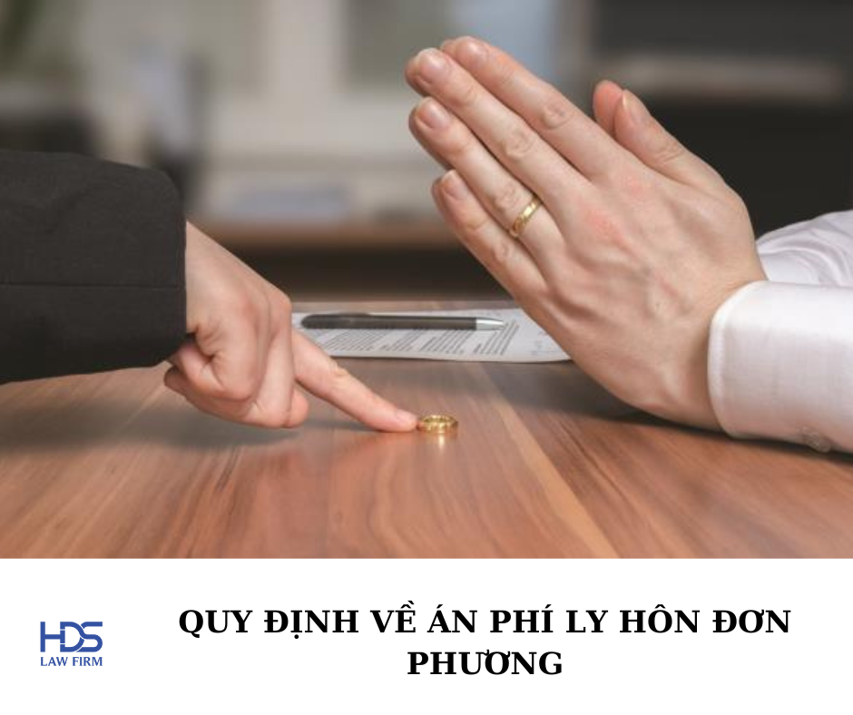 Quy định về án phí ly hôn đơn phương