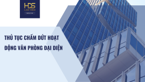 cham dut hoat dong van phong dai dien